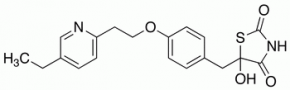 5-[[4-[2-(5-Ethyl-2-pyridinyl)ethoxy]phenyl]methyl]-5-hydroxy-2,4-thiazolidinedione